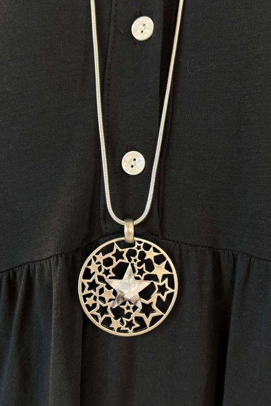 Laundry B Galway Necklace Grey